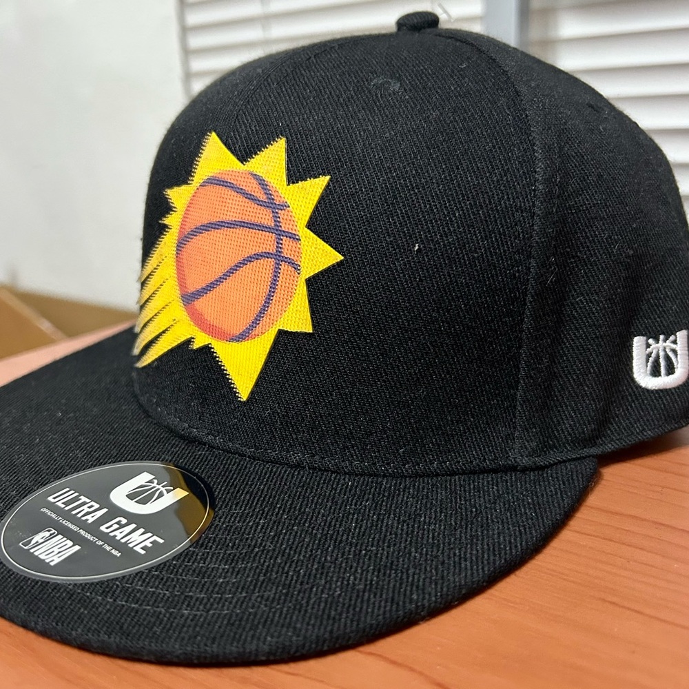 Phoenix Suns Hat Snapback Black Ultra Game PHX Suns Snapback Basketball Cap New
